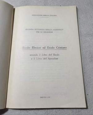 Esodo ebraico - Esodo cristiano - Libro dell'Esodo - Libro dell'Apocalisse