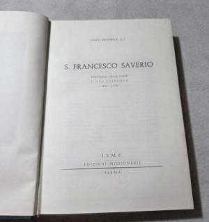 S.Francesco Saverio - Apostolo delle Indie e del Giappone 1506-1552