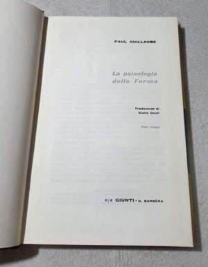 La psicologia della forma