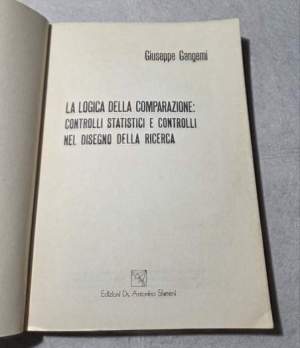 La logica della comparazione: controlli statistici e controlli nel disegno della ricerca