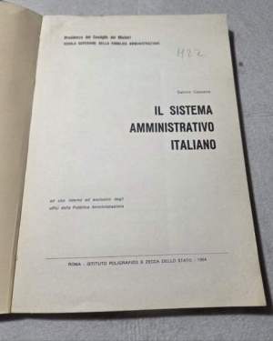 Il sistema amministrativo italiano