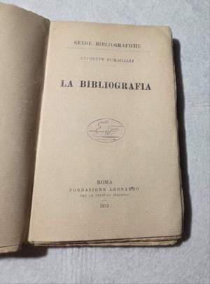 La bibliografia