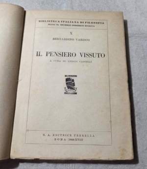 Il pensiero vissuto