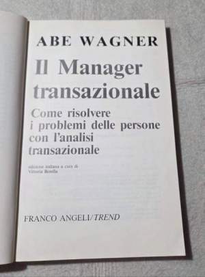 Il manager transazionale. Come risolvere i problemi delle persone con l'analisi transazionale