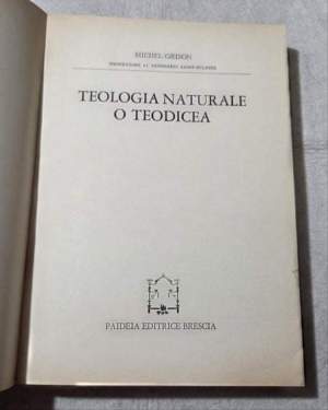 Teodicea - Teologia naturale
