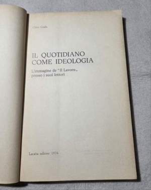 Il quotidiano come ideologia