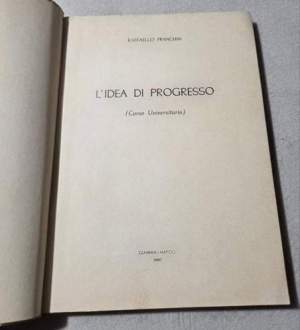 L'idea di progresso ( Corso Universitario )