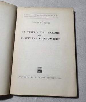 La teoria del valore nelle dottrine economiche