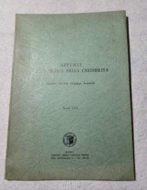 Appunti sulla teoria della credibilita'