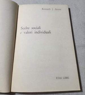 Scelte sociali e valori individuali