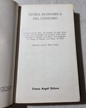 Teoria  economica del consumo