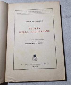 Teoria della produzione