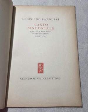 Canto sinfoniale