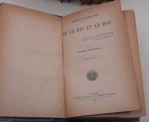 Et ab hic et ab hoc - voll. I, II, III, IV, VIII, IX, X