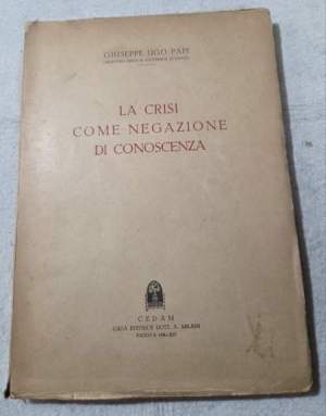 La crisi come negazione di coscienza