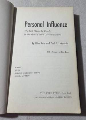 Personal influence