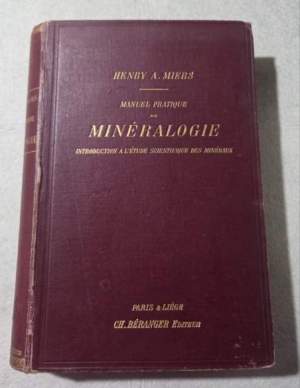 Manuel pratique de mineralogie