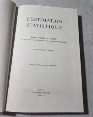 L'estimation statistique