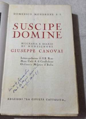 Suscipe Domine - Biografia e diario di Mons. Giuseppe Canovai