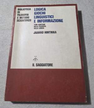 Logica giochi linguistici e informazione
