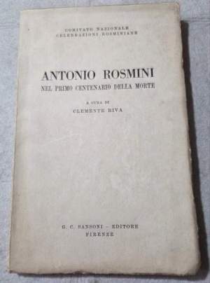 Antonio Rosmini nel primo centenario della morte