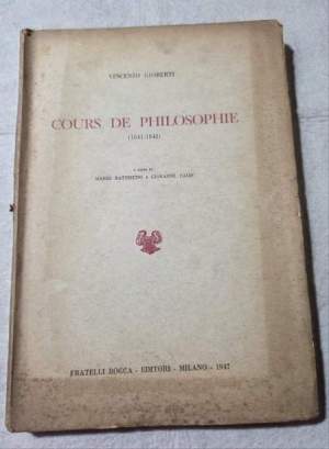 Cours de Philosophie ( 1841-1842)