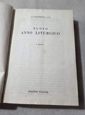 Nuovo anno liturgico