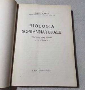 Biologia soprannaturale