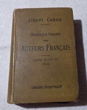 Morceaux choisis des auteurs francais