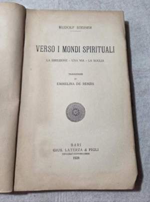 Verso i mondi spirituali - La direzione - Una via - La soglia