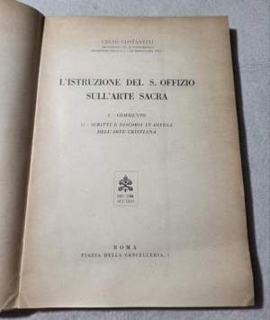 L'istruzione del S.Offizio sull'arte sacra