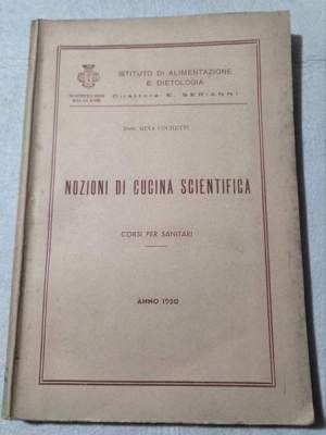 Nozioni di cucina scientifica - Corsi per sanitari