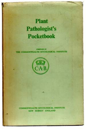PLANT PATHOLOGIST'S POCKETBOOK