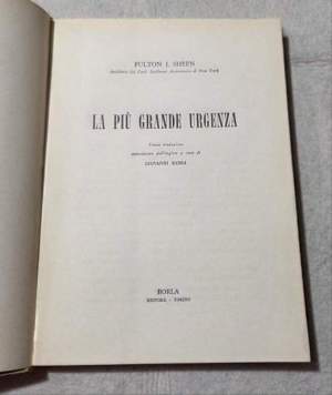 La piu' grande urgenza