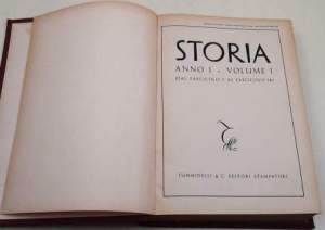 Storia- Anno I - volume I (Dal fascicolo I al fascicolo 14)