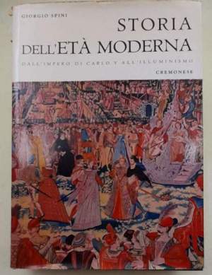 Storia dell'Eta' moderna dall'Impero di Carlo V all'Illuminismo