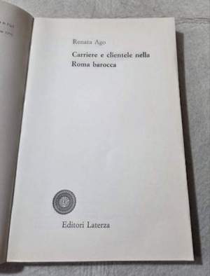Carriere e clientele nella Roma barocca
