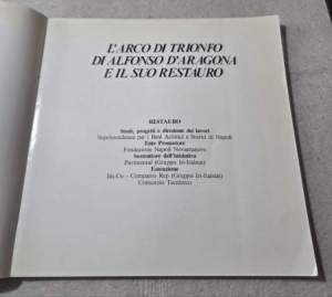 L'Arco di Trionfo di Alfonso di Aragona e il suo restauro