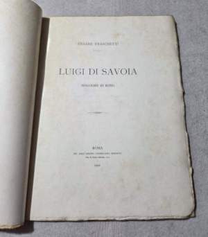 Luigi di savoia - Senatore di Roma