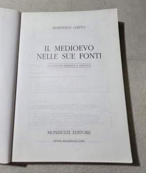 Il Medioevo nelle sue fonti