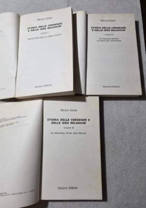 Storia delle credenze e delle idee religiose - 3 Voll.