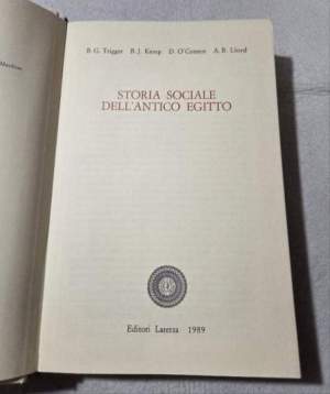 Storia sociale dell'antico Egitto