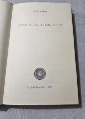 Antichi culti misterici
