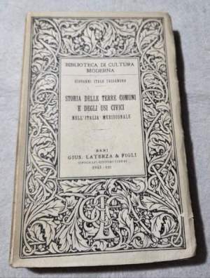 Storia delle terre comuni e degli usi civici nell'Italia Meridionale