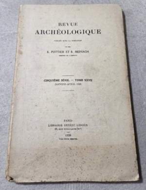 Revue Archeologique- Cinquieme serie - Tome XVII