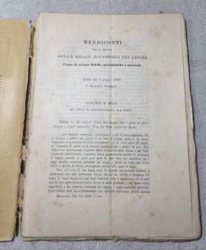 Atti della Reale accademia dei Lincei - anno CCCVI- 1909 - serie quinta - Rendiconti Classe di scienze fisiche, matematiche e