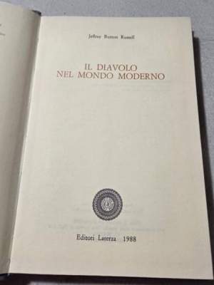 Il diavolo nel mondo moderno