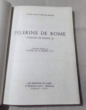 Pelerins de Rome ( Visage de Rome , II )