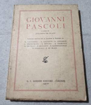 Giovanni Pascoli - Letture tenute per il Lyceum di Firenze