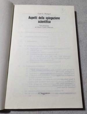 Aspetti della spiegazione scientifica